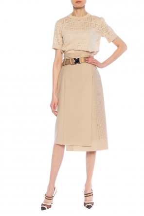 Perforated skirt, zdjęcie 2 Perforated skirt od Fendi